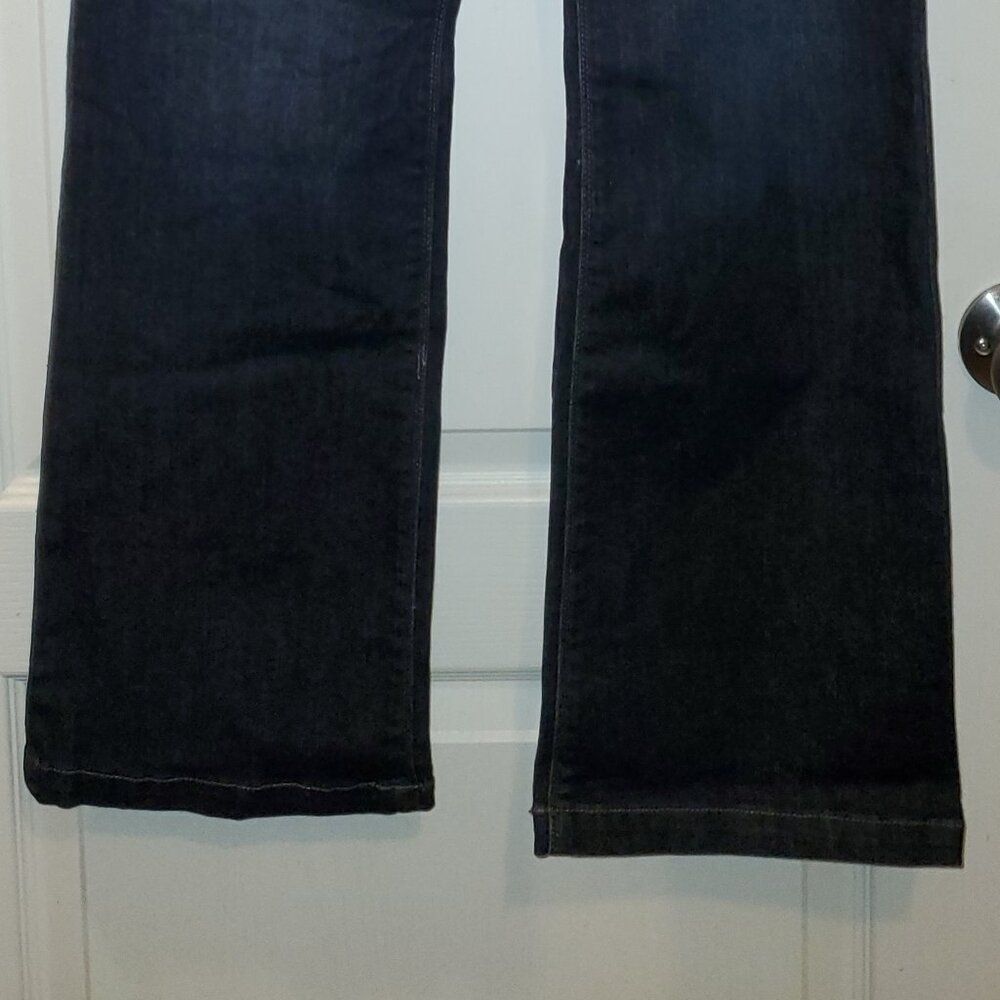 Westbound The Park Avenue Fit Stretchy Dark Wash Blue Jeans 10P - Picture 8 of 8